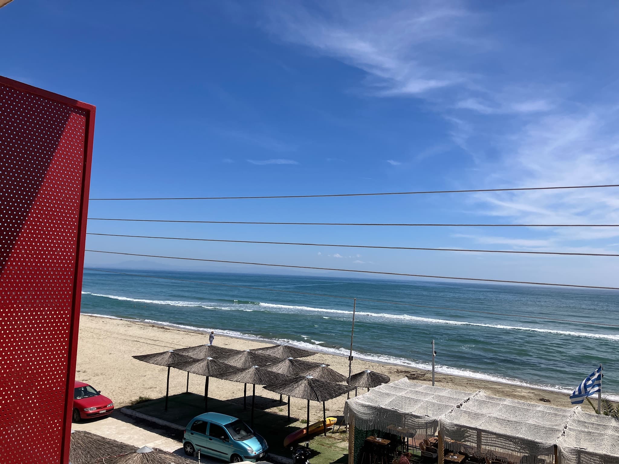 θέα από το villa ammos